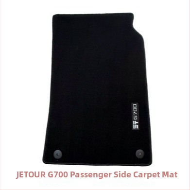 G700 nylonové autopoťahy s logom tlačou, koberec štýl, konfigurácia 6 miest, možnosť prispôsobenia