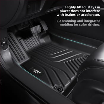 TPE πλήρους κάλυψης χαλάκια δαπέδου αυτοκινήτου για AION Y Plus/S Plus, AION V, RT/HT/UT — ειδική για πενταθέσιο όχημα, δυνατότητα εκτύπωσης λογότυπου