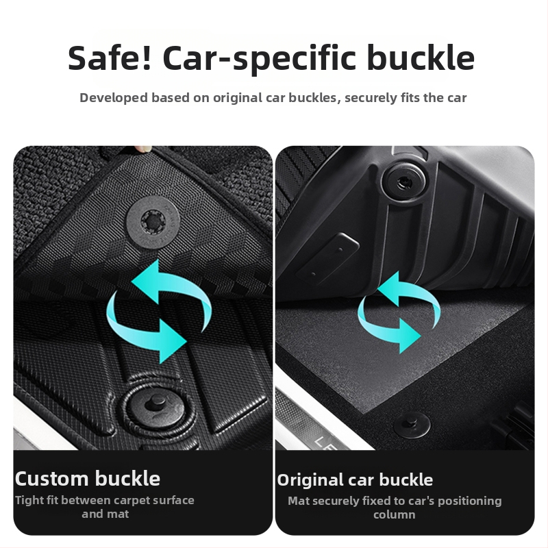 TPE πλήρους κάλυψης χαλάκια δαπέδου αυτοκινήτου για AION Y Plus/S Plus, AION V, RT/HT/UT — ειδική για πενταθέσιο όχημα, δυνατότητα εκτύπωσης λογότυπου