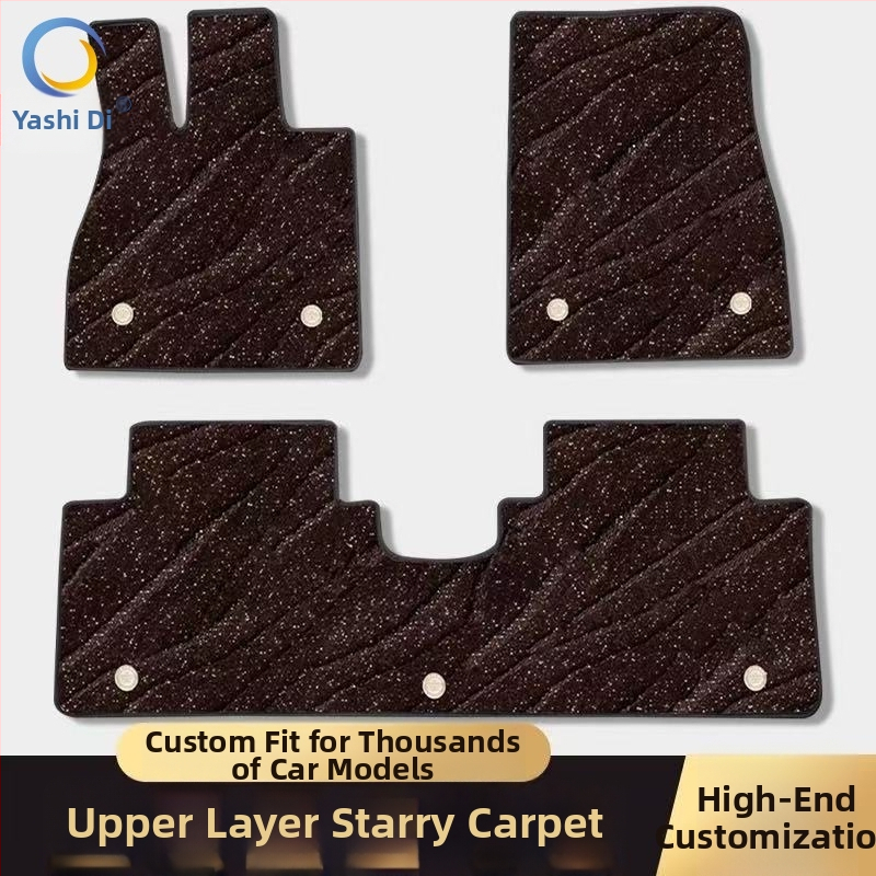 Automobilové rohože do auta, ploché tkané, univerzálne, protišmykové, rýchloschnúce, z polypropylénu, značka Yashidi, prispôsobiteľné