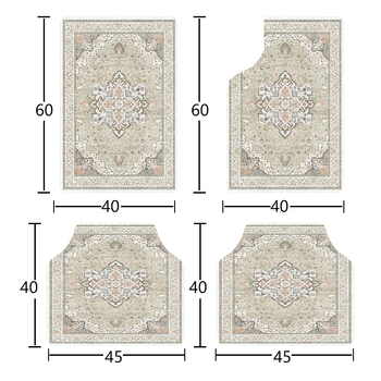 Автомобилни подложки за пода – полиестерни влакна, Saint Hong, универсална съвместимост, персонализация налична, печат на лого опция, спецификации 001–007