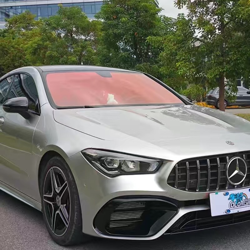 Carski ljubičasti film za stakla automobila — toplinska izolacija, šareni solarni film, zaštita privatnosti, otporan na eksploziju, komplet za cijelo vozilo