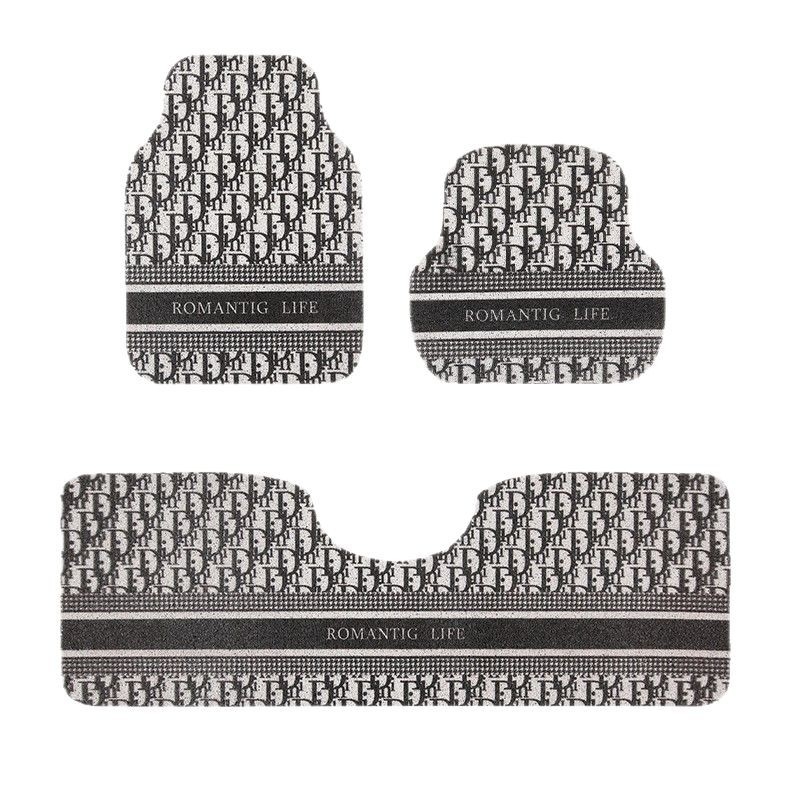 Covorașe de podea pentru mașină – universale, fibră chimică, marca Peaceful, personalizabile, etichetă privată disponibilă