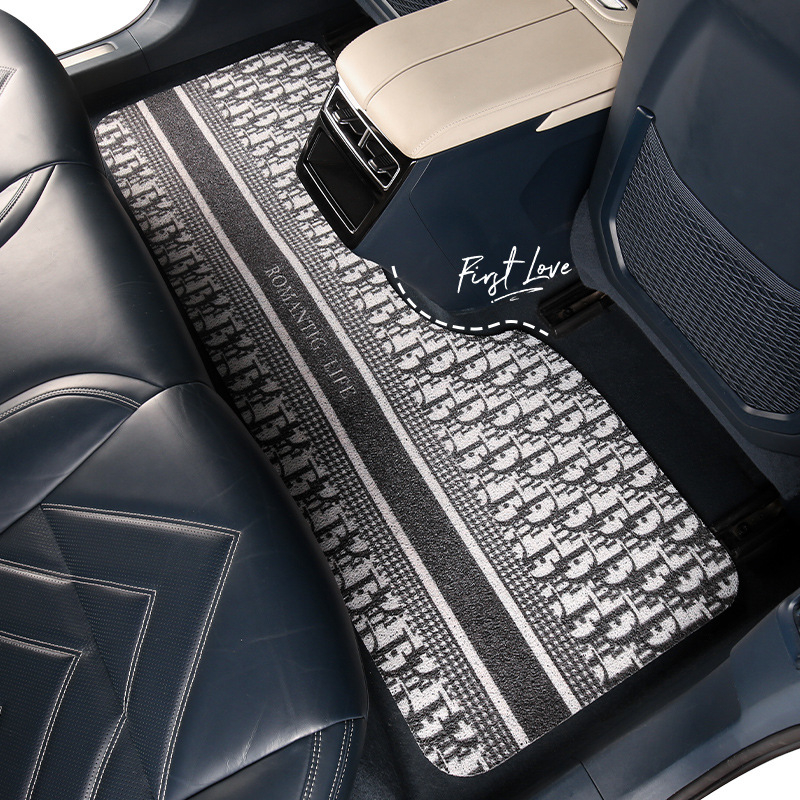 Covorașe de podea pentru mașină – universale, fibră chimică, marca Peaceful, personalizabile, etichetă privată disponibilă