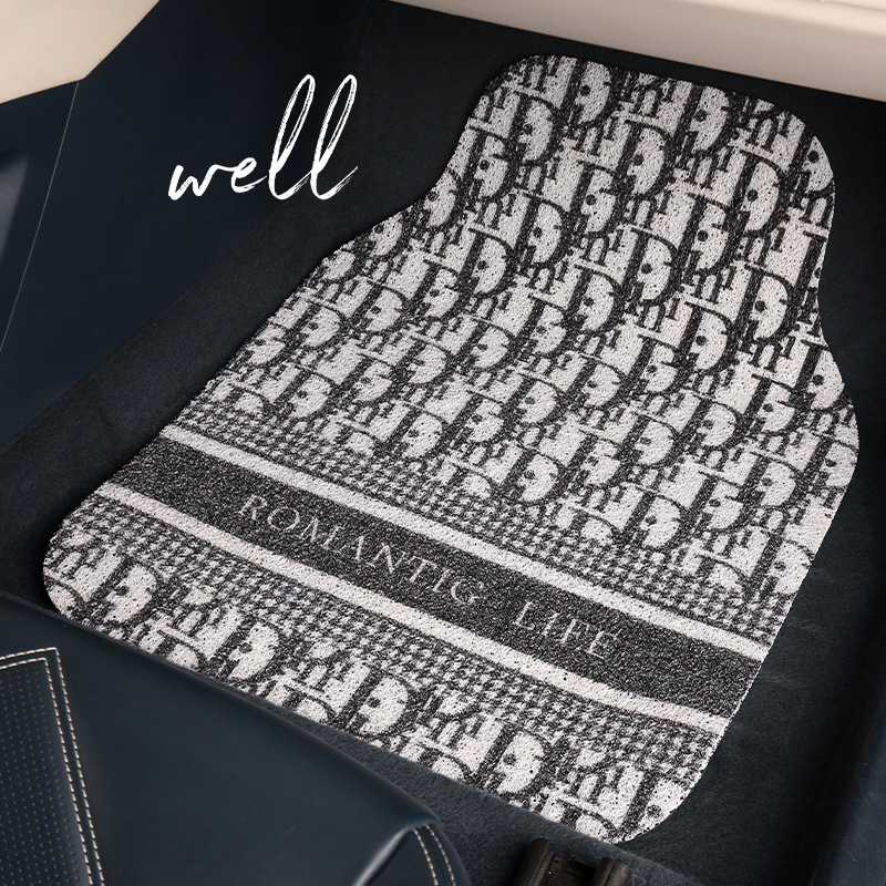 Covorașe de podea pentru mașină – universale, fibră chimică, marca Peaceful, personalizabile, etichetă privată disponibilă