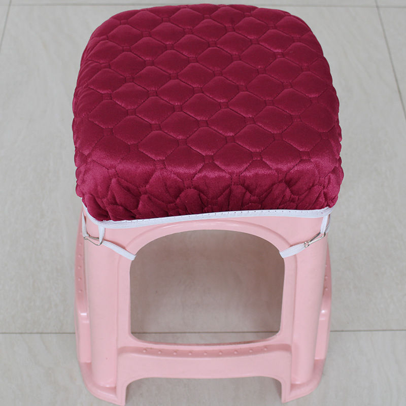 Perne pentru scaun – material catifea, umplutură din fibre de mătase, culoare solidă, stil modern minimalist, personalizabil, potrivit pentru living și restaurant