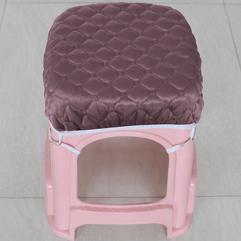 Perne pentru scaun – material catifea, umplutură din fibre de mătase, culoare solidă, stil modern minimalist, personalizabil, potrivit pentru living și restaurant