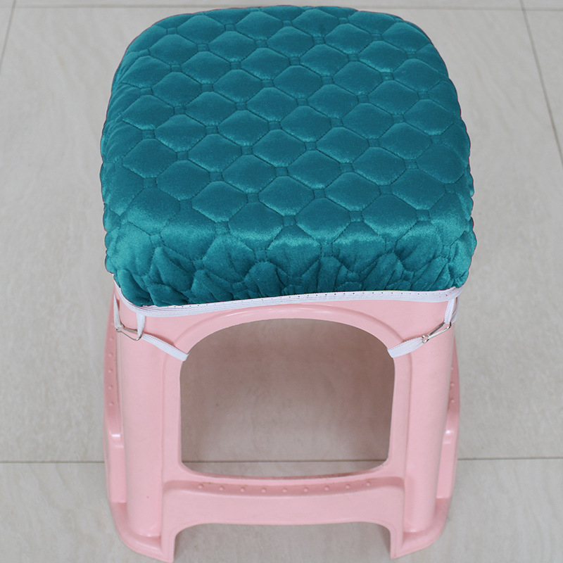 Perne pentru scaun – material catifea, umplutură din fibre de mătase, culoare solidă, stil modern minimalist, personalizabil, potrivit pentru living și restaurant
