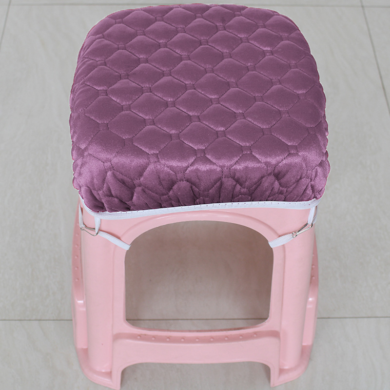 Perne pentru scaun – material catifea, umplutură din fibre de mătase, culoare solidă, stil modern minimalist, personalizabil, potrivit pentru living și restaurant