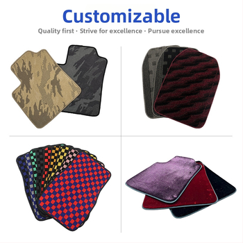 Podlahové rohože do auta – 10 mm nano velúr s hviezdnou oblohou, prispôsobiteľné pre konkrétny model, polypropylén, možnosť personalizácie a potlač loga