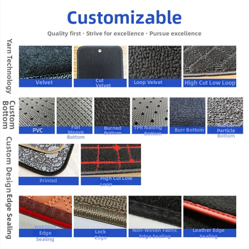 Podlahové rohože do auta – 10 mm nano velúr s hviezdnou oblohou, prispôsobiteľné pre konkrétny model, polypropylén, možnosť personalizácie a potlač loga