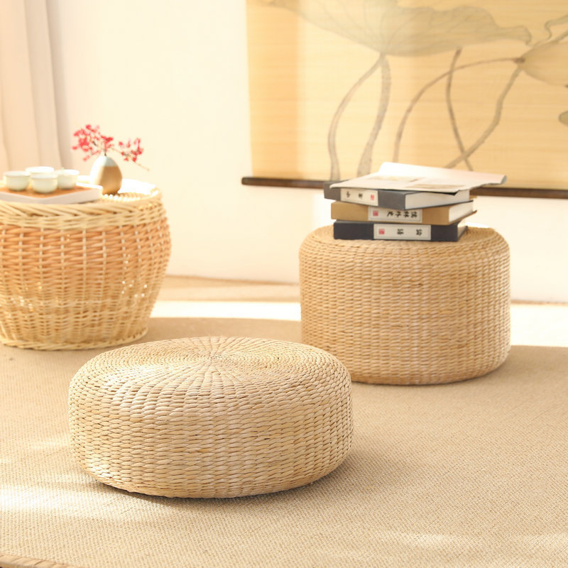 Japanskog stila jastučnica tatami madrac, materijal od trave, EPE punjenje, za čajnu ceremoniju, meditaciju i jogu