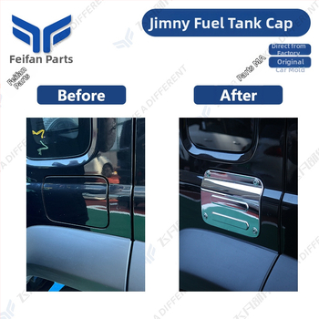 Feifan exteriér kryt paliva pre Jimny JB64/JB74 (2018+), ABS elektroplating, zákazková úprava, pôvod Jiangsu