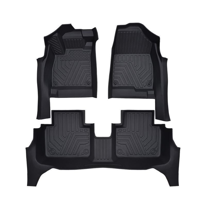 Automobilske podne prostirke od TPE — potpuno pokriće, vodonepropusne, anti-slip, otporne na habanje, namijenjene za pet mjesta