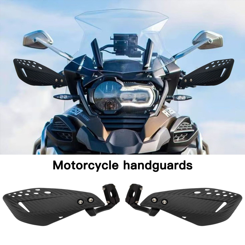 Dario Txw-001 Zaštita ručice motocikla, dvostruka karbonska vlakna, univerzalno teren