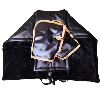 Fubao Bőrből készült téli szélvédő takaró motorkerékpárok és elektromos járművekhez — vízálló, minimalist stílus