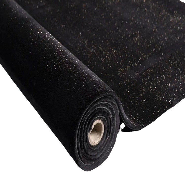 Covoraș de podea pentru mașină cu suprafață asemănătoare lânii și model înstelat, cusături de 360°, construcție din două straturi, compatibil universal (material: lână artificială; model: cer înstelat; cusături: 360°; straturi: 2)