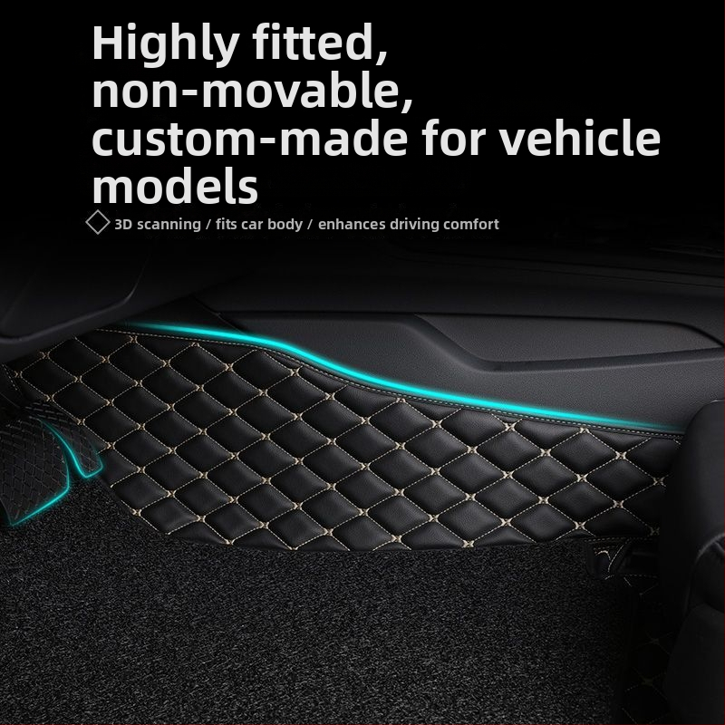 Automobilové podlahové rohože pre nové a staré modely, koberec vodiča, koža; bez tlače loga, bez spracovania