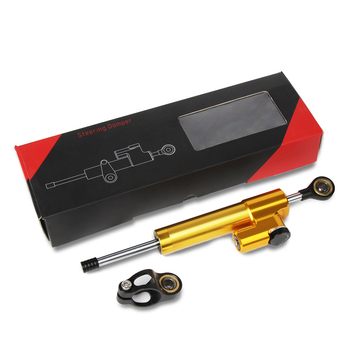 Bară de demper direcție pentru motociclete grele — aliaj de aluminiu, SEPP, universal Honda/Kawasaki/Yamaha/Suzuki/Ducati, Demper de direcție neutru, Procesare personalizată, Etichetă privată licențiată