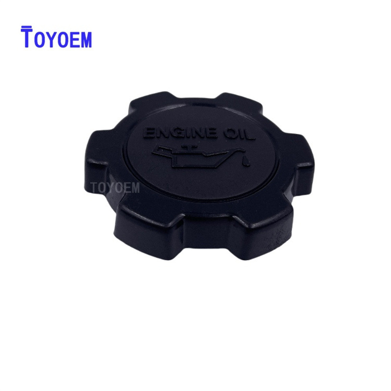 TOYOEM ABS műanyag olajfeltöltő sapka és üzemanyag-tank sapka, Rész száma 12180-55010, Kompatibilis a Toyota Land Cruiser és Lexus modellekkel, Telepítési támogatás