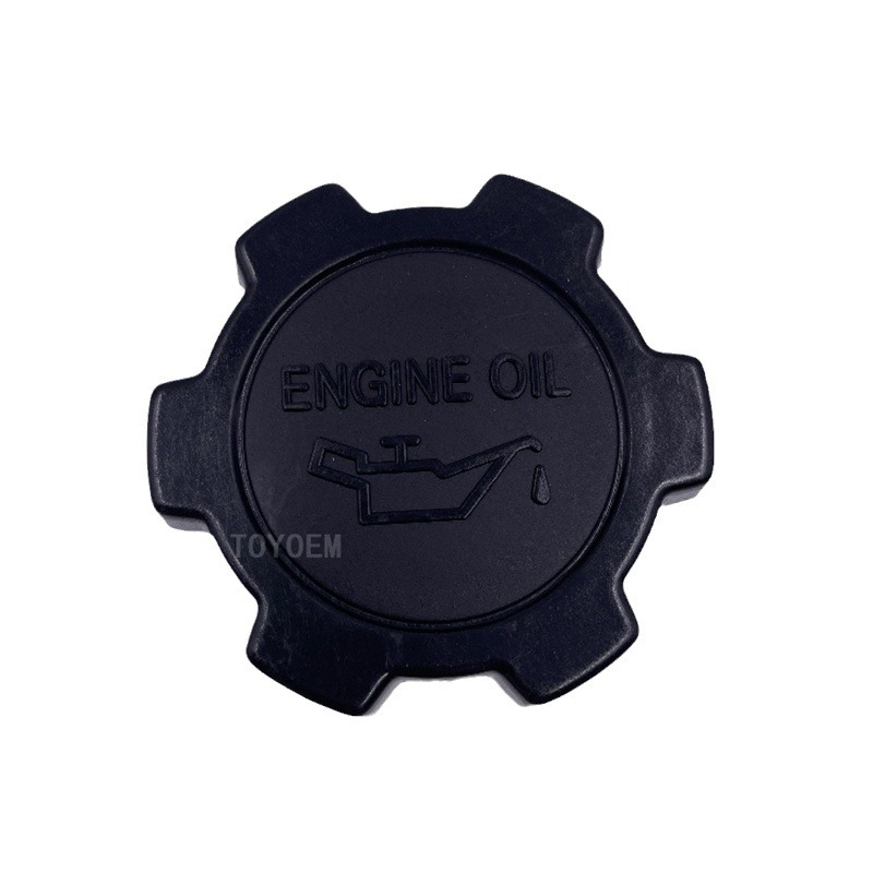 TOYOEM ABS műanyag olajfeltöltő sapka és üzemanyag-tank sapka, Rész száma 12180-55010, Kompatibilis a Toyota Land Cruiser és Lexus modellekkel, Telepítési támogatás