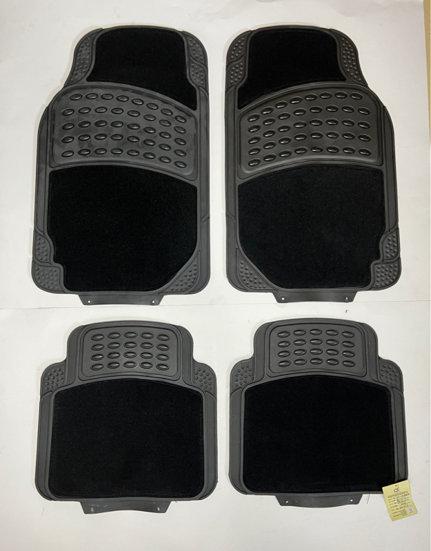 Covorașe de podea auto, pentru toate anotimpurile, set de patru piese, PVC antiderapant, brand Dragonair, modele generale, personalizare disponibilă