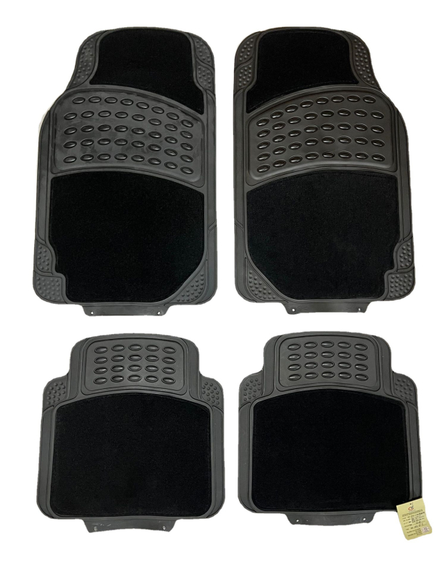 Covorașe de podea auto, pentru toate anotimpurile, set de patru piese, PVC antiderapant, brand Dragonair, modele generale, personalizare disponibilă