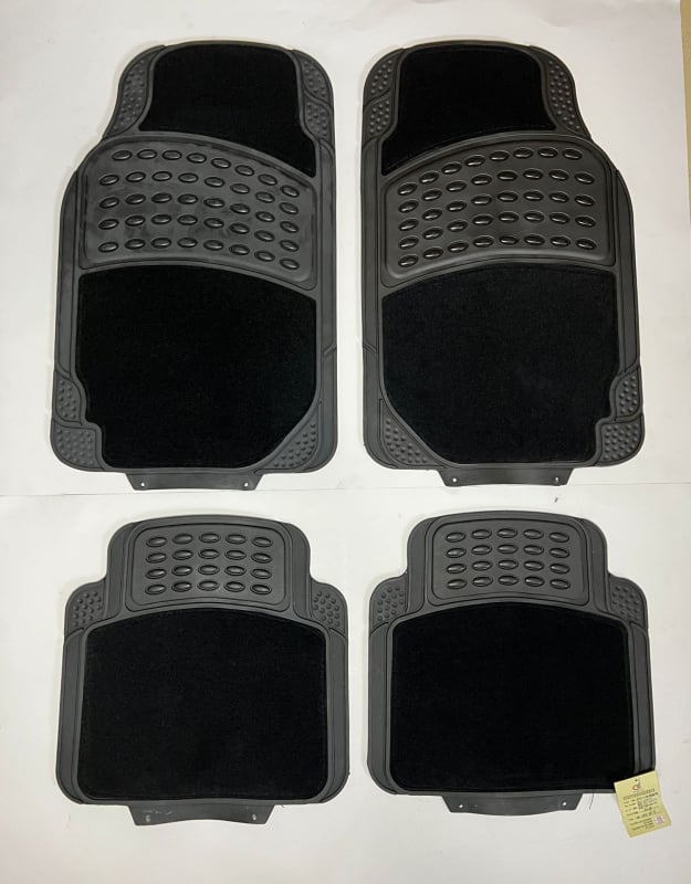 Covorașe de podea auto, pentru toate anotimpurile, set de patru piese, PVC antiderapant, brand Dragonair, modele generale, personalizare disponibilă