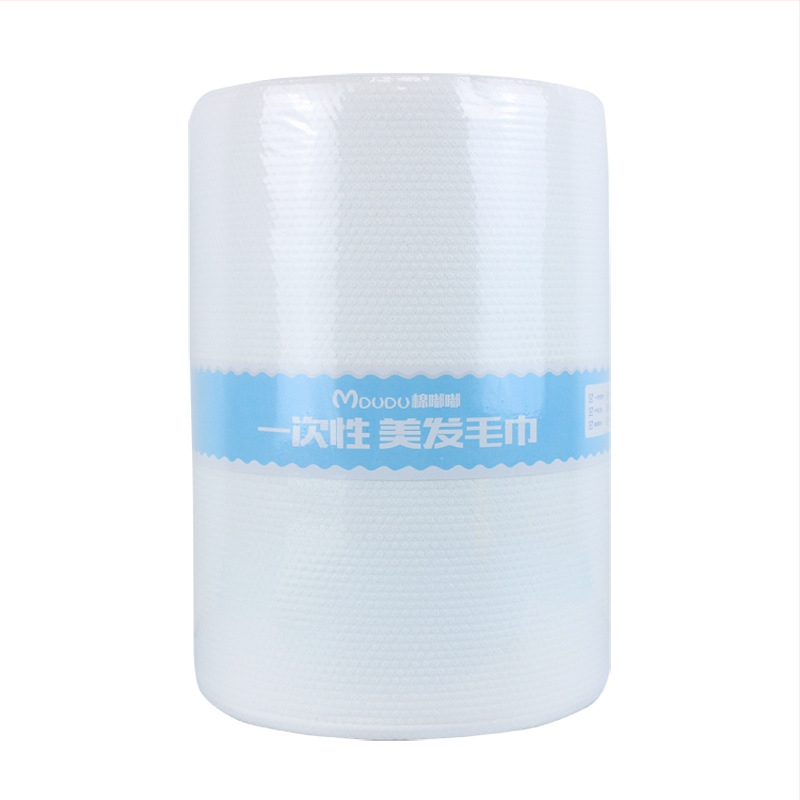 Jednorázové uteráky pre kadernícke salóny – z drevnej celulózy, 65 g, absorpcia 0–5 s, Jacquard tkanina, s možnosťou prispôsobenia