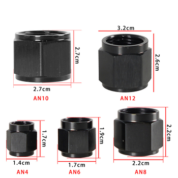 Univerzalni AN6-AN12 adapter od aluminijske legure za maticu zatvarač cijevi za spremnik goriva
