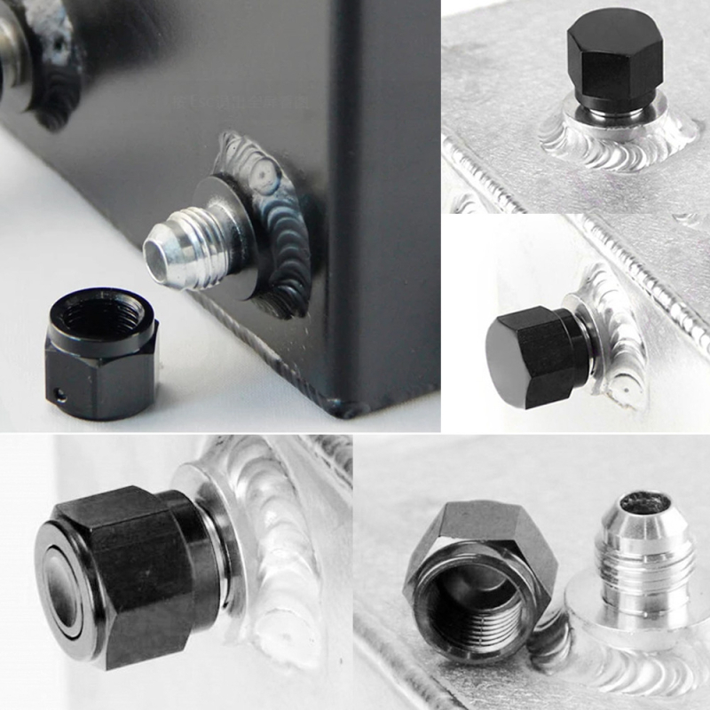 Univerzalni AN6-AN12 adapter od aluminijske legure za maticu zatvarač cijevi za spremnik goriva
