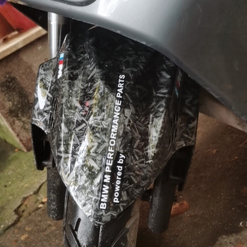 Prednji blatnik za električno vozilo - blatnik za blato, chaofanmoto, model Competitive Fender, kompatibilno s 12V općoj namjeni