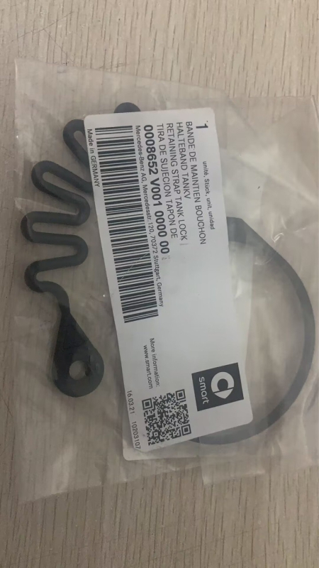 Vezica za poklopac spremnika goriva za Smart W450/W451, dio Q0008652V001000000