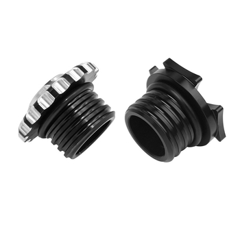 Capac CNC pentru rezervor de combustibil și întrerupător pentru motocicleta Harley-Davidson (Model 42, Brand JH)