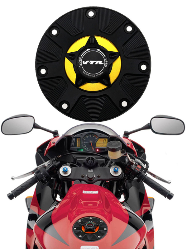 Zaštitni poklopac spremnika goriva Honda VTR 1000F (2001-2005) – dekorativni poklopac