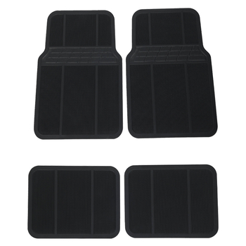 Автомобилни PVC подложки за пода – универсални четири части, неплъзгащи се, водоустойчиви, износоустойчиви, персонализируеми