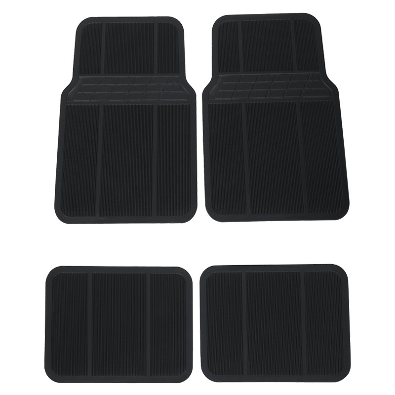 Автомобилни PVC подложки за пода – универсални четири части, неплъзгащи се, водоустойчиви, износоустойчиви, персонализируеми