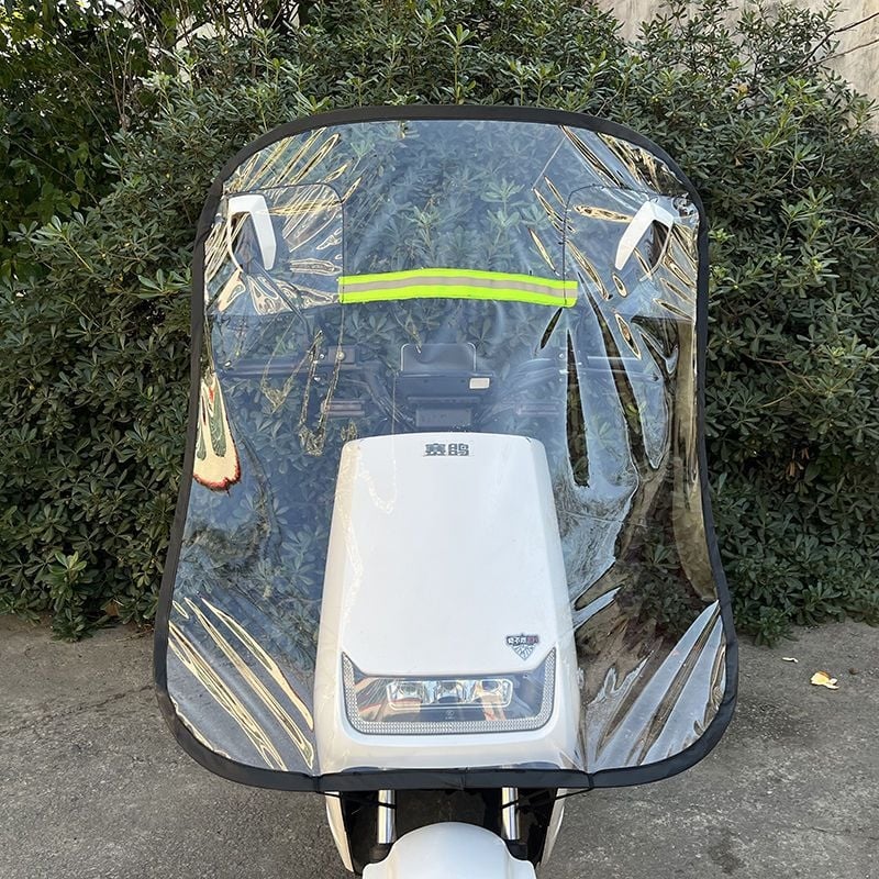 Μπροστινό παρμπρίζ ηλεκτρικού οχήματος - Διαφανές PVC, διευρυμένος σχεδιασμός, υψηλής ευκρίνειας