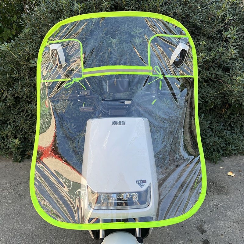 Μπροστινό παρμπρίζ ηλεκτρικού οχήματος - Διαφανές PVC, διευρυμένος σχεδιασμός, υψηλής ευκρίνειας