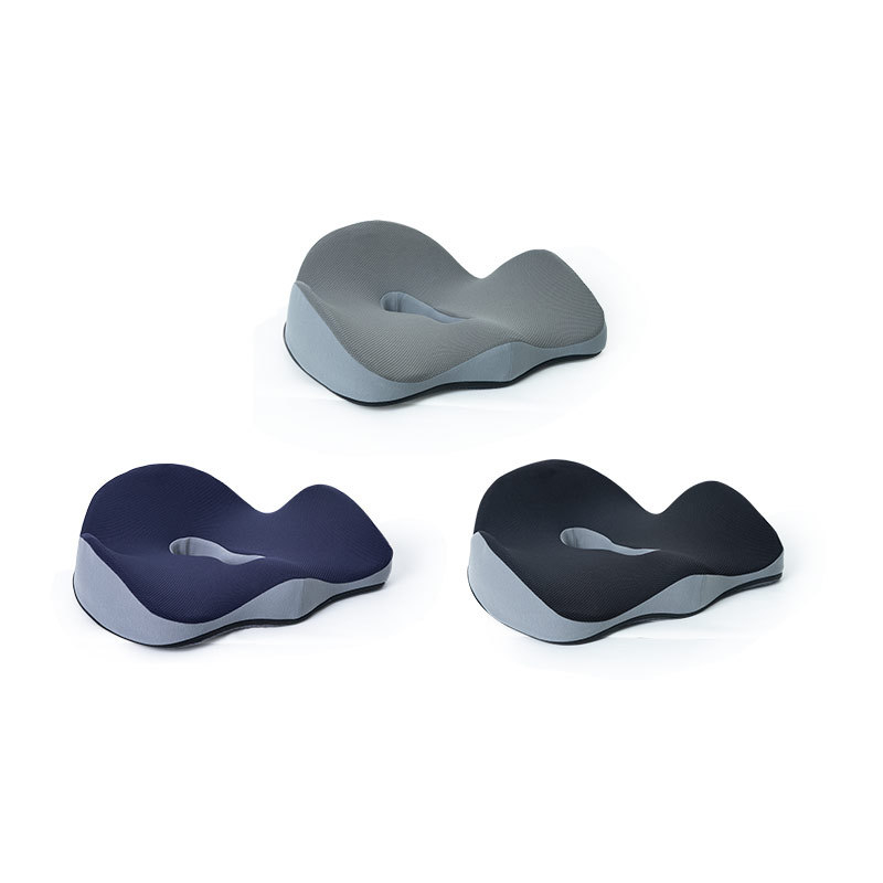 Perna ergonomică pentru scaun cu umplutură memory cotton, husă poliester-bumbac, personalizabilă; potrivită pentru birou, sufragerie, studiu