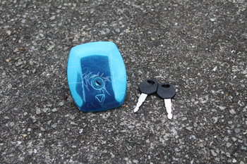 Καπάκι ρεζερβουάρ μοτοσικλέτας, σιδερένιο, μάρκα Lei