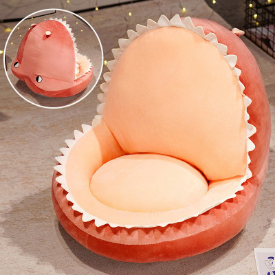 Shark Mouth plišani jastuk za pod s naslonom, integrirani tatami kauč jastuk za djecu