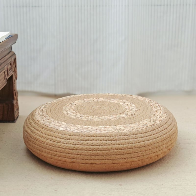 Futon mat din bumbac, umplutură EPE, stil japonez, model dungat sau uni, potrivit pentru living, dormitor, birou, balcon