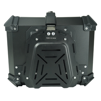 Cutie de bagaje spate pentru trotinetă electrică, ABS, stil motocicletă – format plat și X, încuietoare simplă sau dublă, procesare personalizabilă