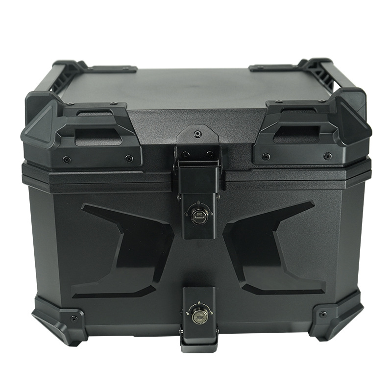 Cutie de bagaje spate pentru trotinetă electrică, ABS, stil motocicletă – format plat și X, încuietoare simplă sau dublă, procesare personalizabilă