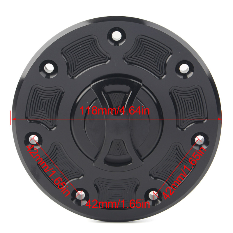 SYMOTO capac de rezervor CNC pentru Kawasaki ZX6R, 7RR, 9R, ZRX1100, 1200, EX250, EX500 – personalizabil, model SYYXGZX6R