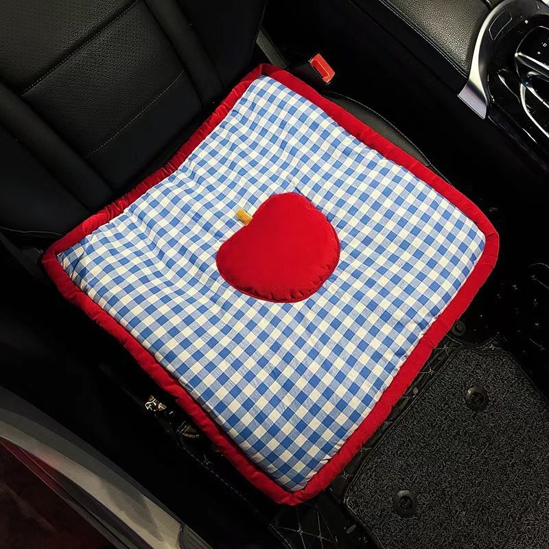 Auto jastuk za sjedalo, ploski stil, punjenje od svilenih vlakana, površina od pamuka, grijanje zimi