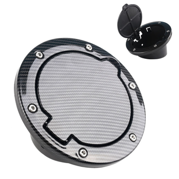 Poklopac spremnika goriva za Jeep Wrangler JK (2007-2017), tekstura karbonskih vlakana, materijal: aluminijska legura + ABS, model HZ9456