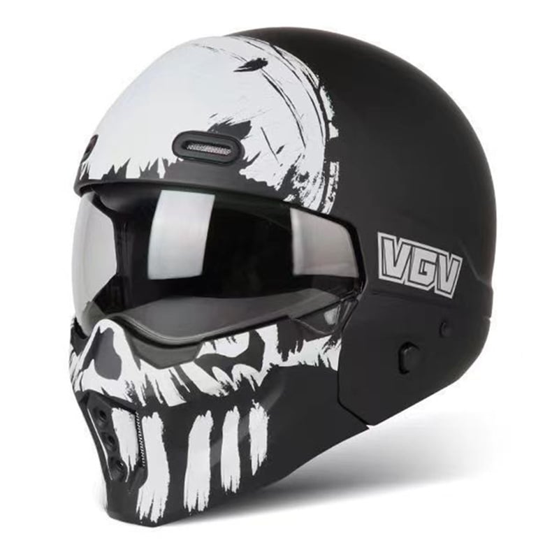 Casca de motocicletă ABS VGV cu Bluetooth, full-face, certificare GB811-2022A, universală, pentru toate anotimpurile