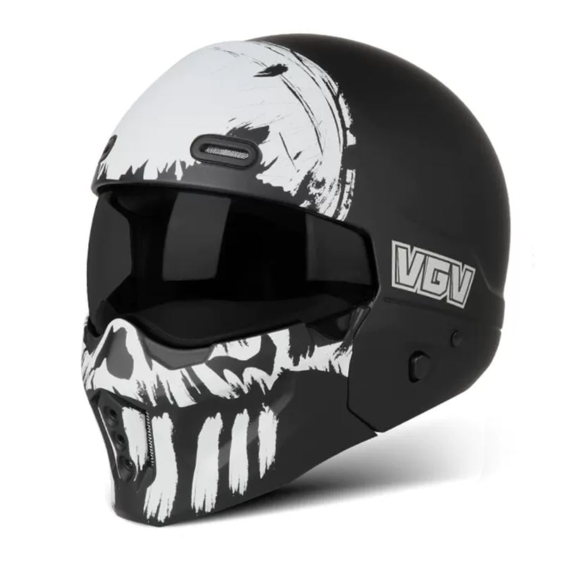 Casca de motocicletă ABS VGV cu Bluetooth, full-face, certificare GB811-2022A, universală, pentru toate anotimpurile